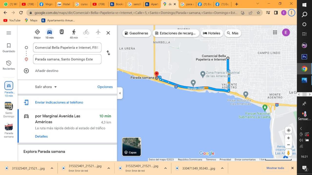 Apartamento Amueblado Caribe, Santo Domingo A 10 Minutos Del Aeropuerto Internacional De Las Americas Dış mekan fotoğraf